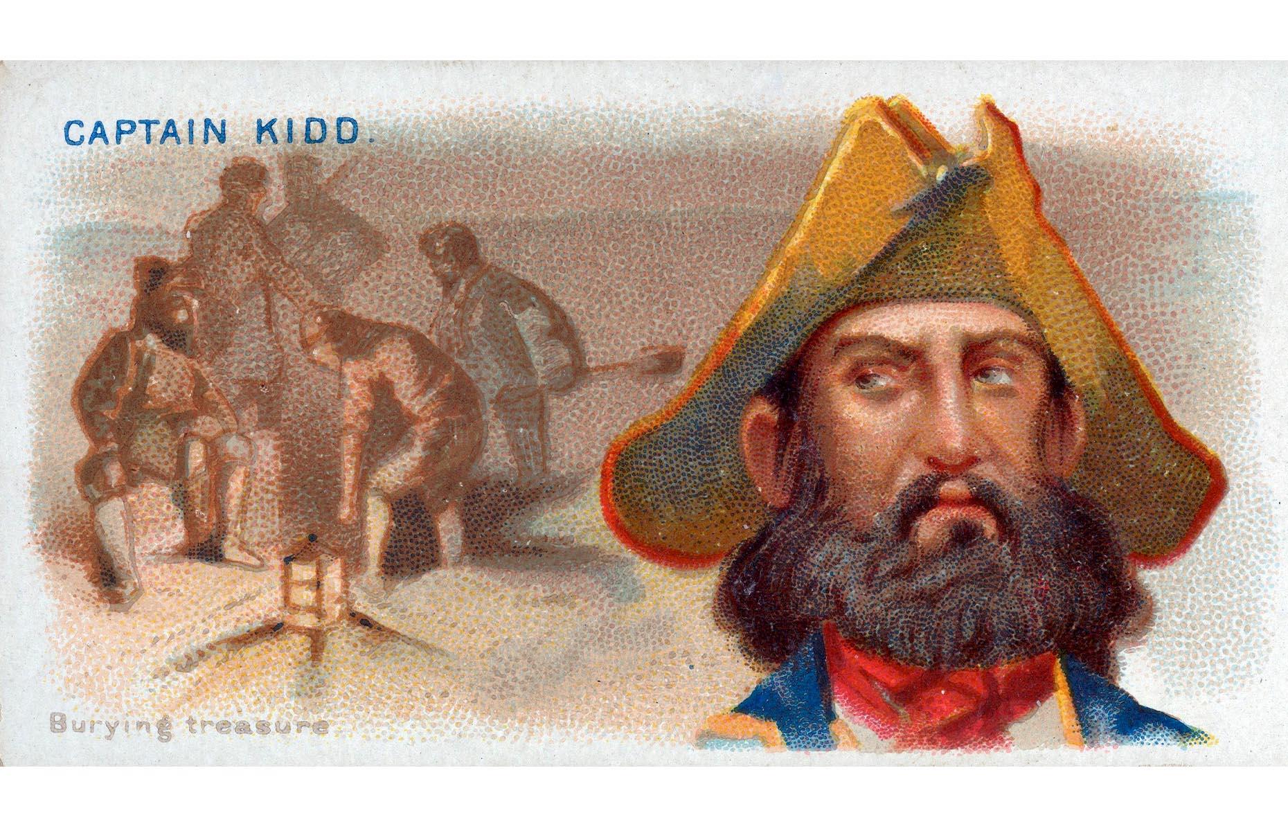 Captain Kidd's treasure hoard